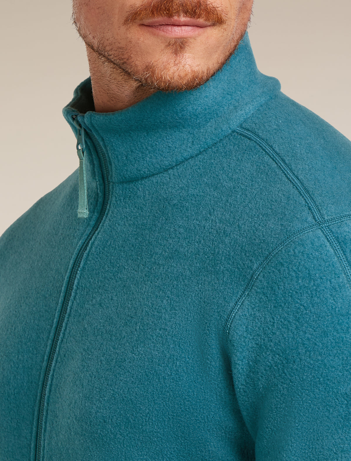 Merino Blend 800 RealFleece™ Classic Pile Long Sleeve Zip Jacket Topaz - 5