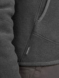 Merino Blend 800 RealFleece™ Classic Pile Long Sleeve Zip Jacket Obsidian - 7