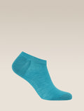 Women’s Merino Lifestyle Fine Gauge No Show Socks Topaz/Hydro - 4