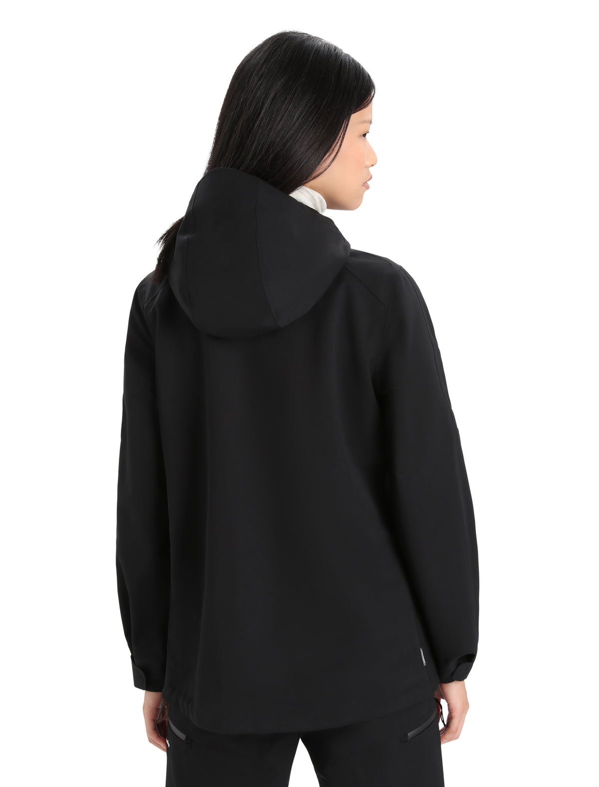 Women’s Shell+™ Merino Hooded Jacket Black - 2