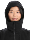 Women’s Shell+™ Merino Hooded Jacket Black - 6