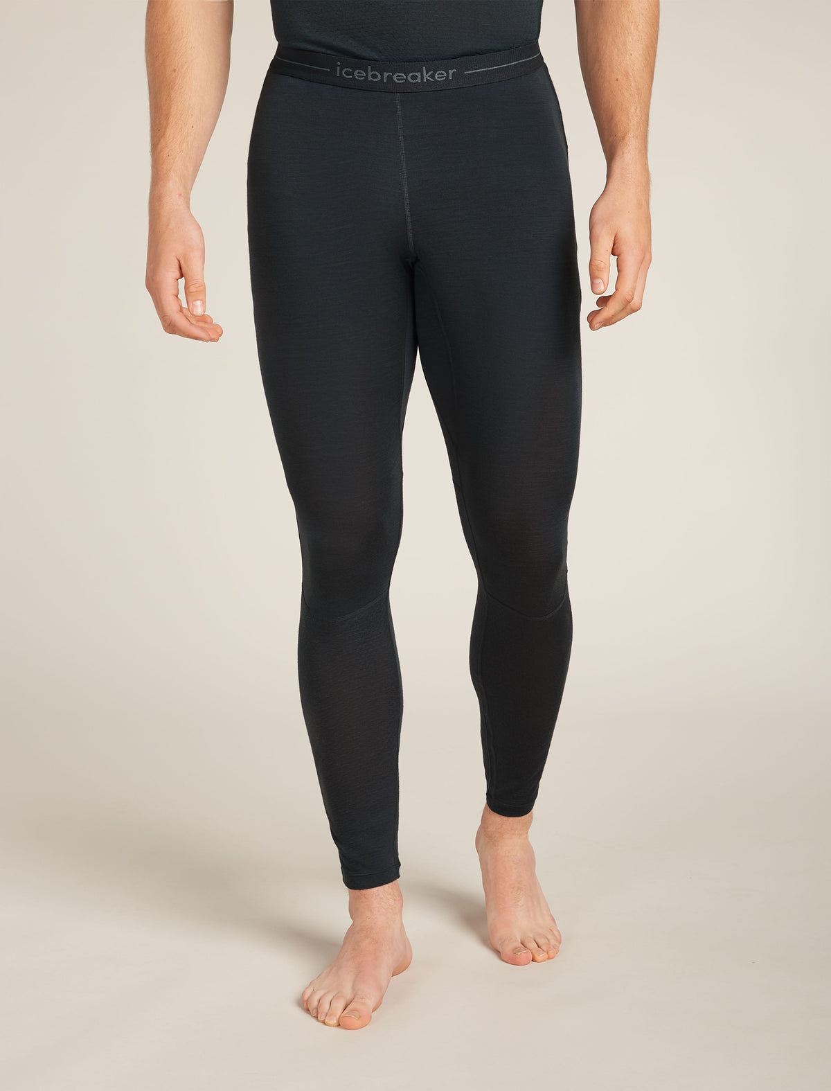 Men’s Merino Blend 125 ZoneKnit™ Thermal Leggings Black - 1