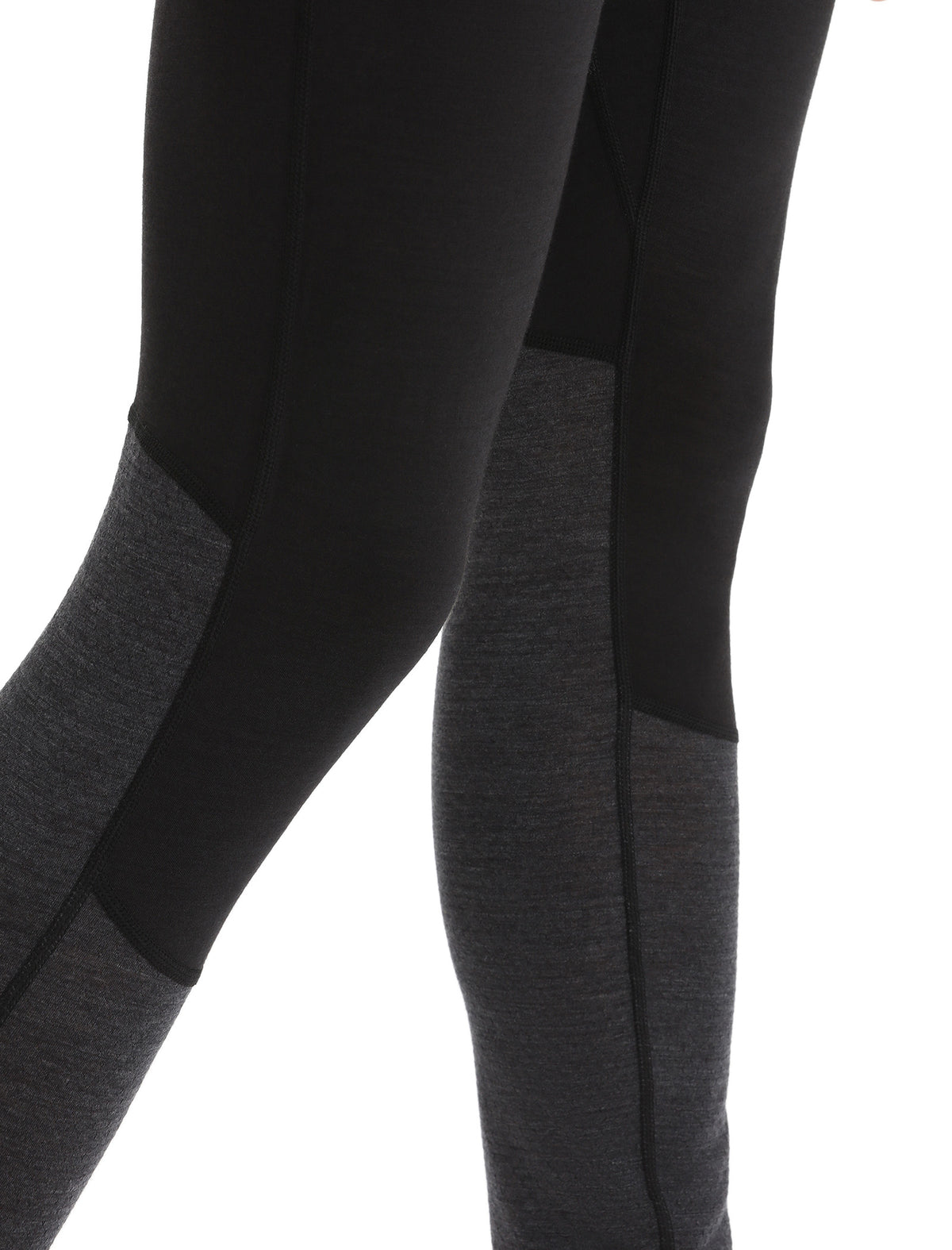Men’s Merino Blend 125 ZoneKnit™ Thermal Leggings Black/Jet Heather - 11