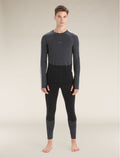 Men’s Merino Blend 125 ZoneKnit™ Thermal Leggings Black/Jet Heather - 4