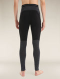 Men’s Merino Blend 125 ZoneKnit™ Thermal Leggings Black/Jet Heather - 9