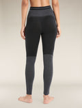 Women’s Merino Blend 125 ZoneKnit™ Thermal Leggings Black/Jet Heather - 3