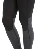 Women’s Merino Blend 125 ZoneKnit™ Thermal Leggings Black/Jet Heather - 5