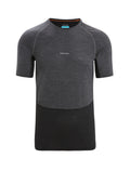 Men’s 125 ZoneKnit™ Short Sleeve Crew Thermal Top Jet Heather/Black - 6