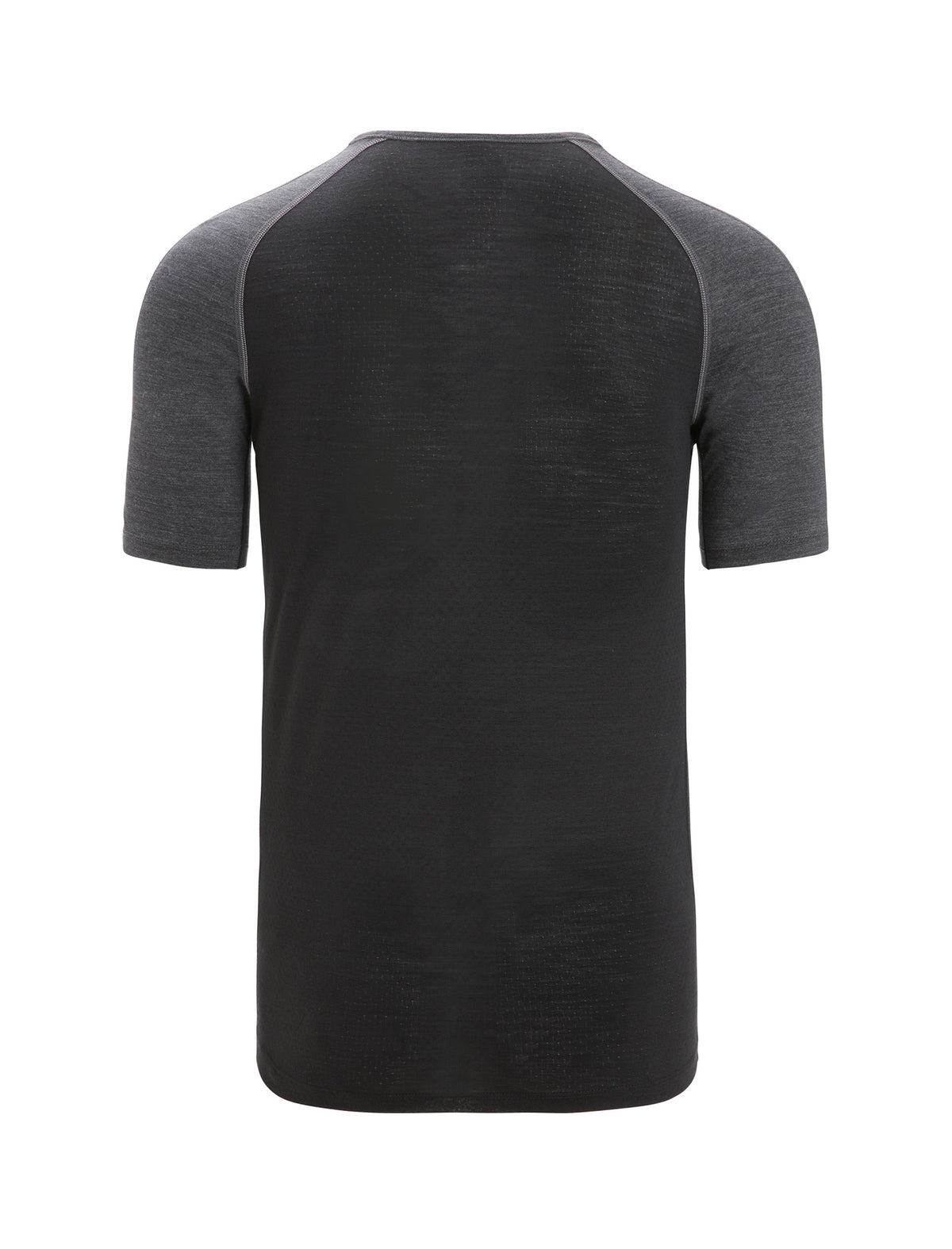 Men’s 125 ZoneKnit™ Short Sleeve Crew Thermal Top Jet Heather/Black - 7