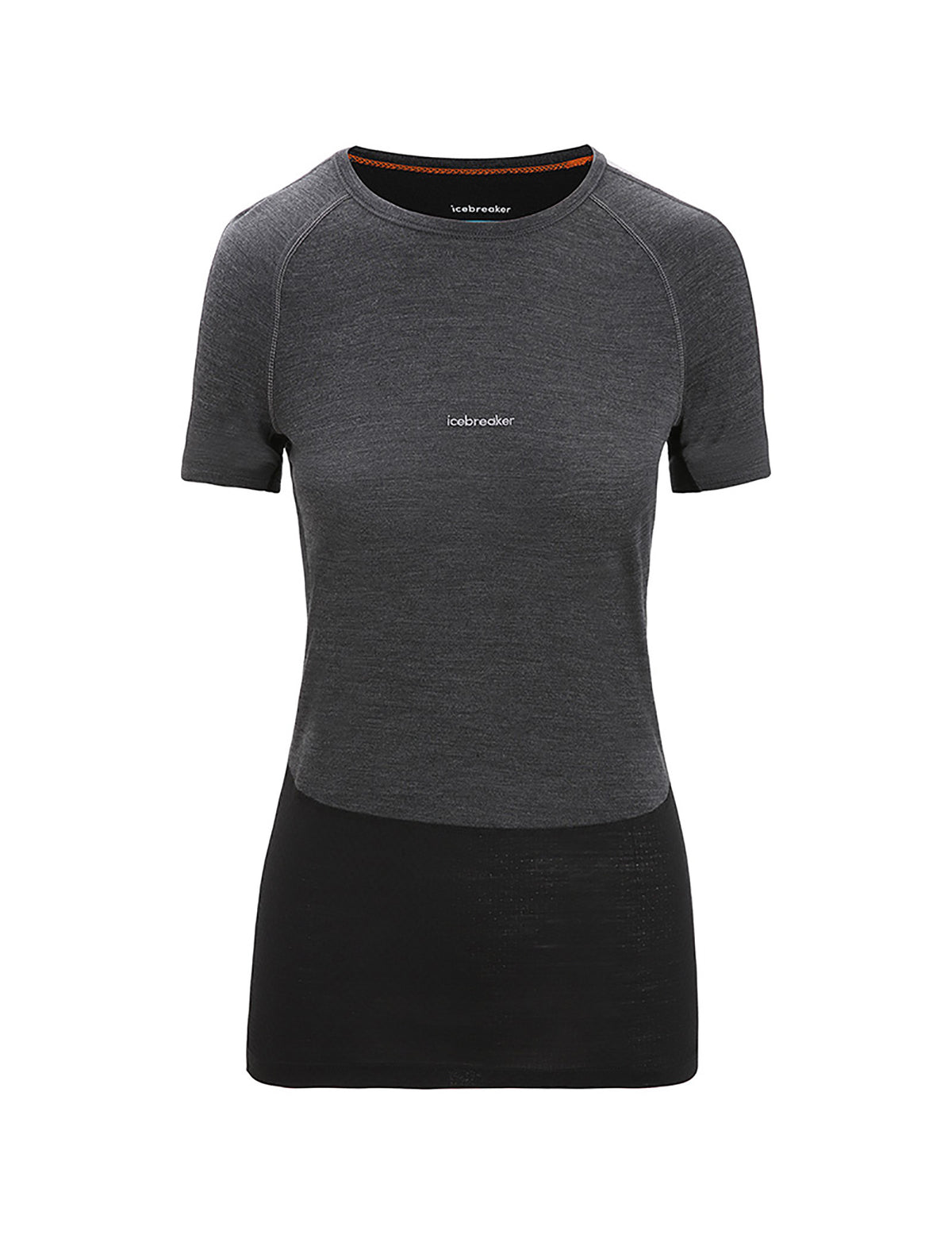 Women’s 125 ZoneKnit™ Short Sleeve Crew Thermal Top Jet Heather/Black - 6