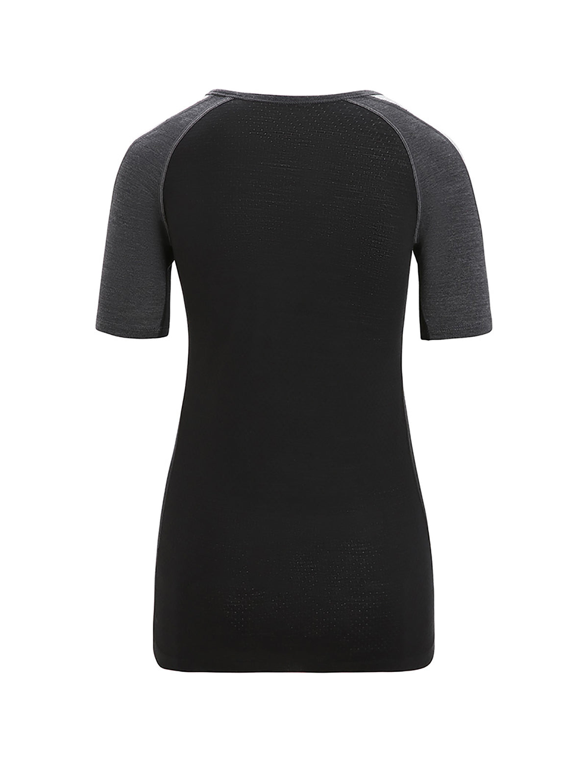 Women’s 125 ZoneKnit™ Short Sleeve Crew Thermal Top Jet Heather/Black - 7