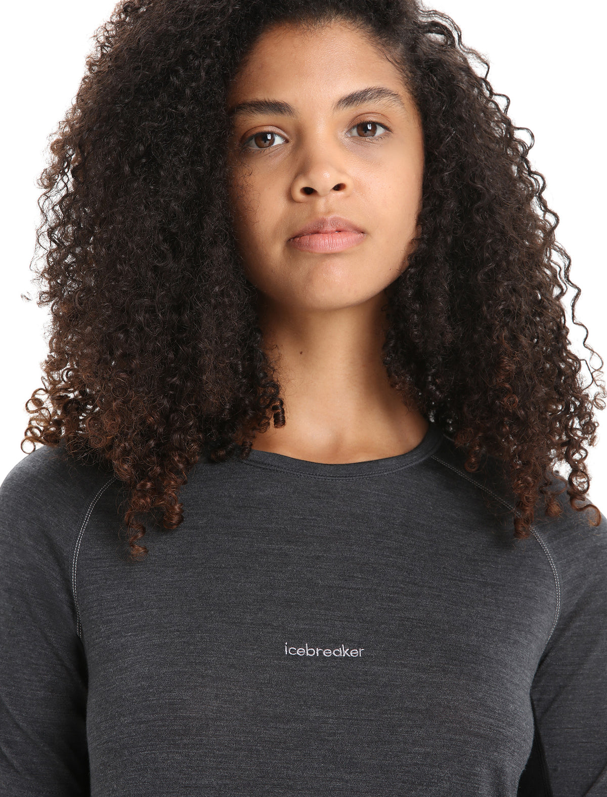 Women’s 125 ZoneKnit™ Short Sleeve Crew Thermal Top Jet Heather/Black - 4