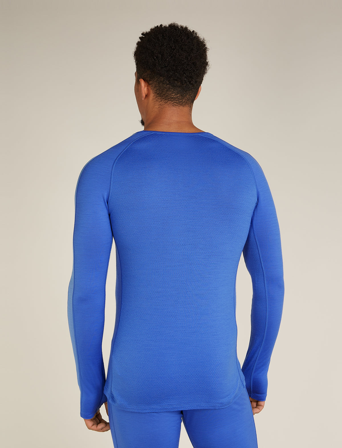 Men's 200 ZoneKnit™ Long Sleeve Crewe Thermal Top Brillant/Baja - 2