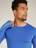 Men's 200 ZoneKnit™ Long Sleeve Crewe Thermal Top Brillant/Baja - 5