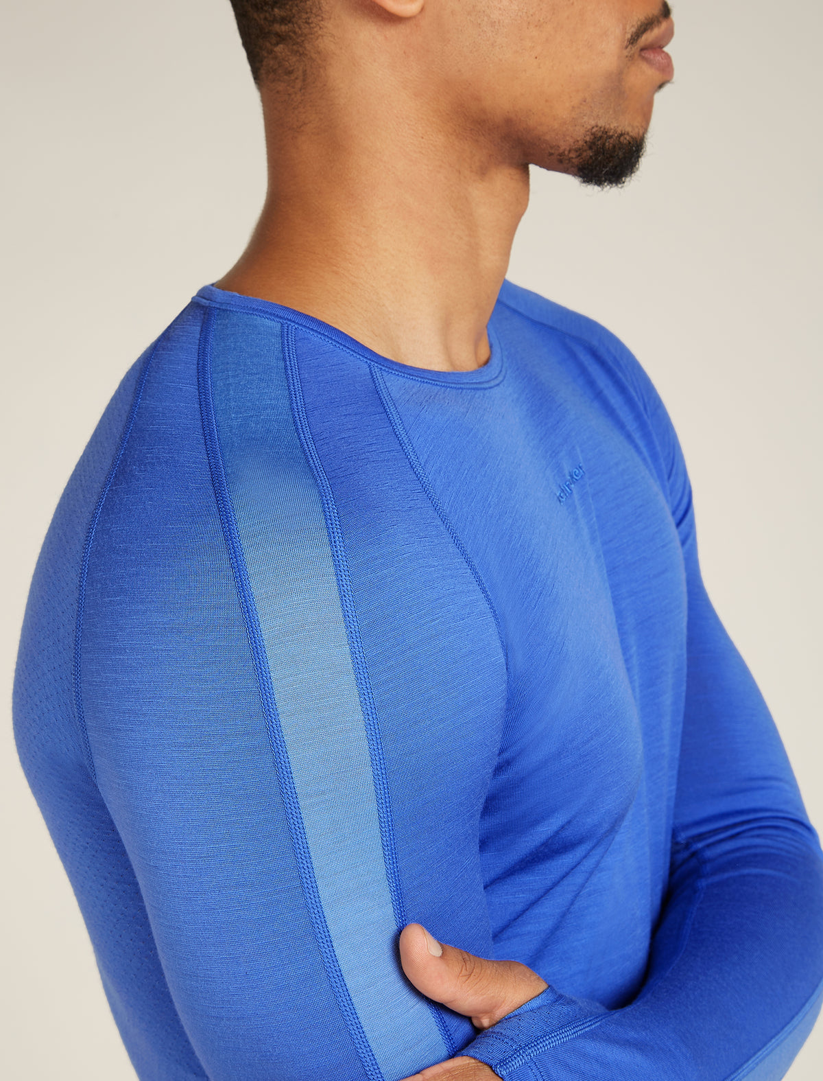 Men's 200 ZoneKnit™ Long Sleeve Crewe Thermal Top Brillant/Baja - 7