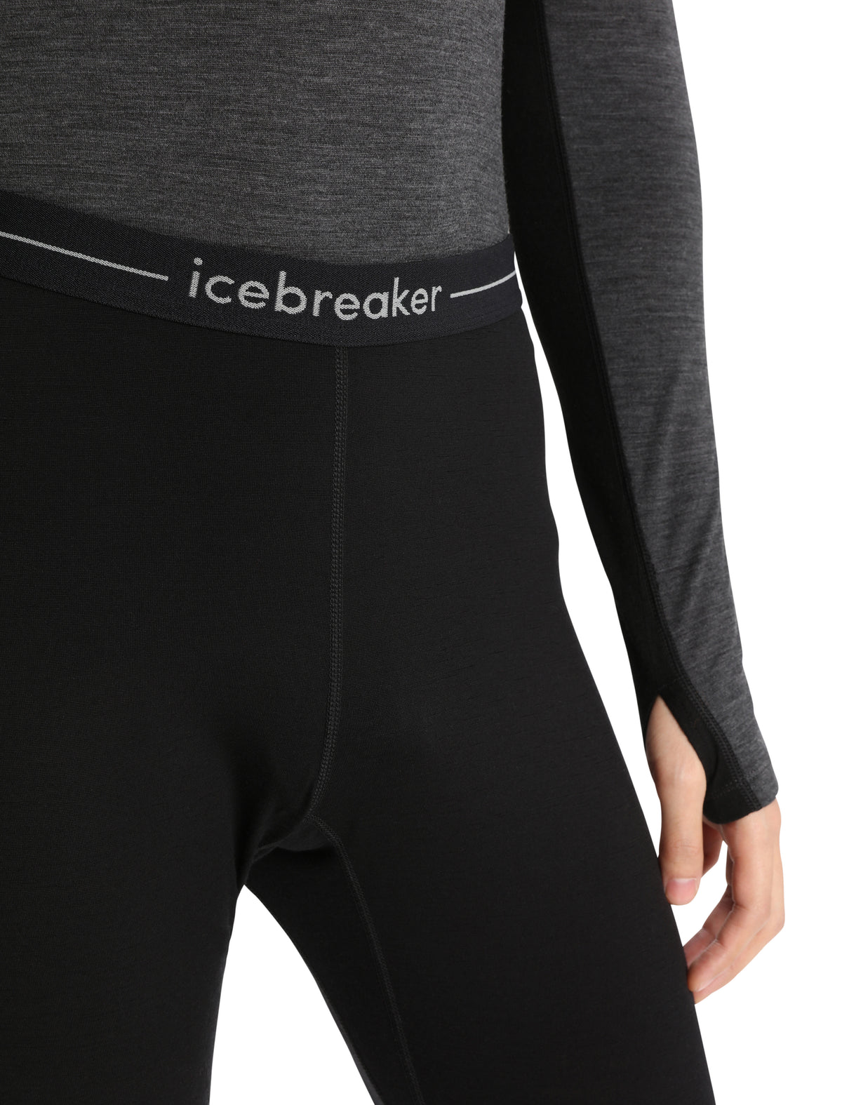 Men's Merino 200 ZoneKnit™ Thermal Leggings Black/Jet Heather - 9