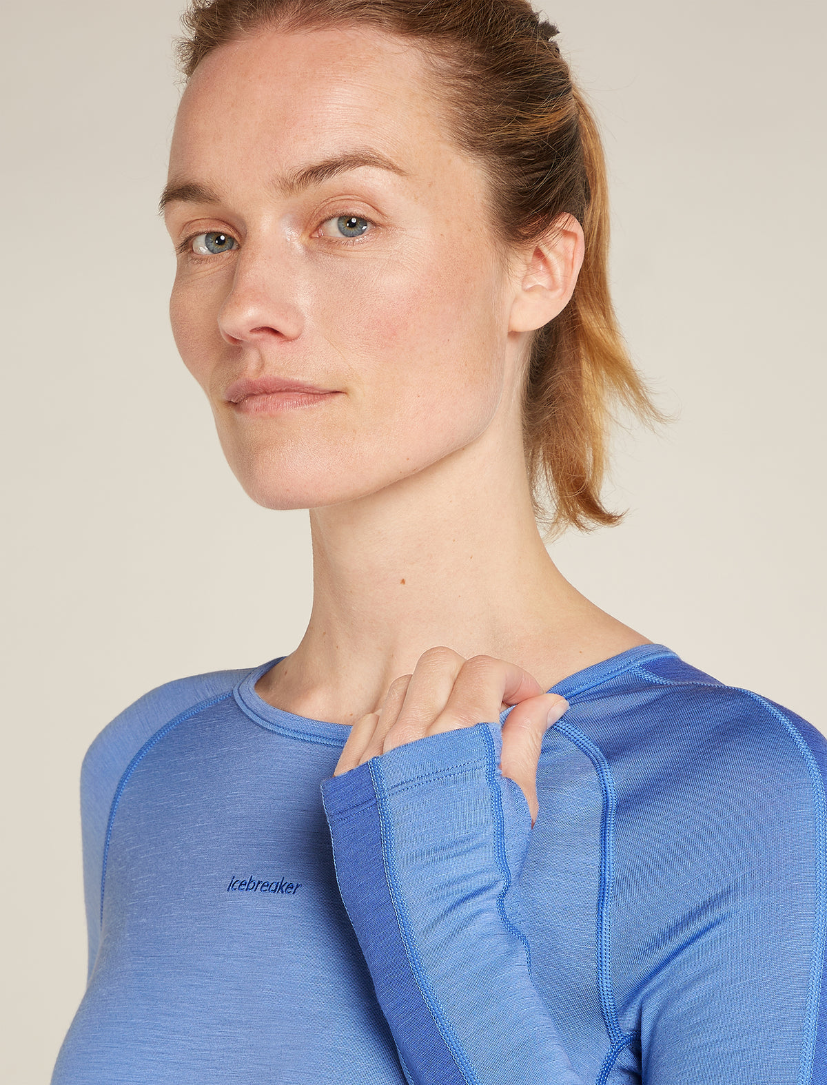 Women's 200 ZoneKnit™ Long Sleeve Crewe Thermal Top Baja - 7