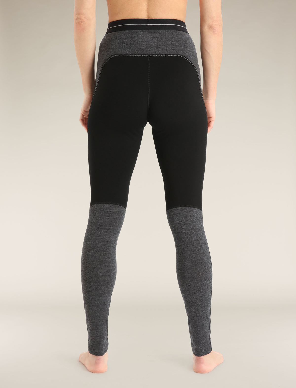 Women's Merino 200 ZoneKnit™ Thermal Leggings Black/jet heather - 9