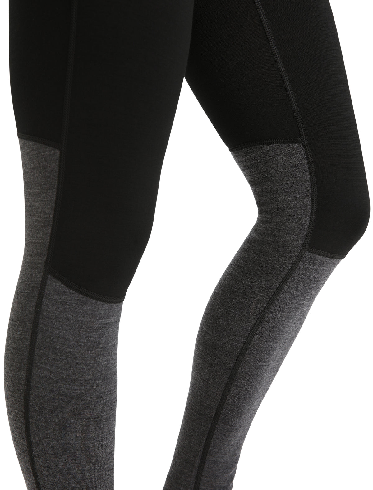 Women's Merino 200 ZoneKnit™ Thermal Leggings Black/jet heather - 12