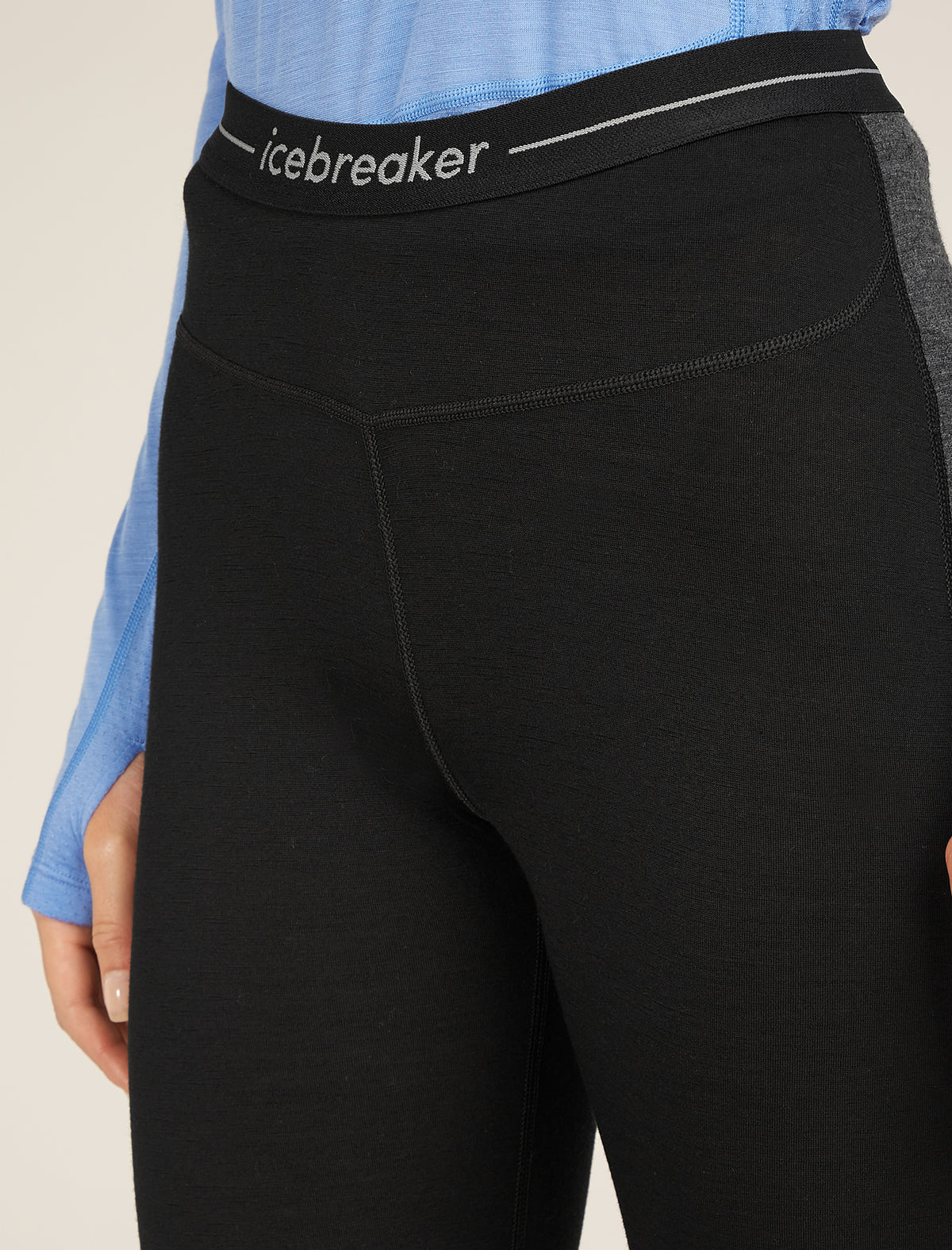 Women's Merino 200 ZoneKnit™ Thermal Leggings Black/jet heather - 14