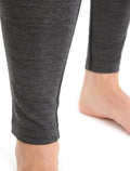 Women's Merino 200 ZoneKnit™ Thermal Leggings Black/jet heather - 8