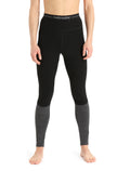 Women's Merino 200 ZoneKnit™ Thermal Leggings Black/jet heather - 9