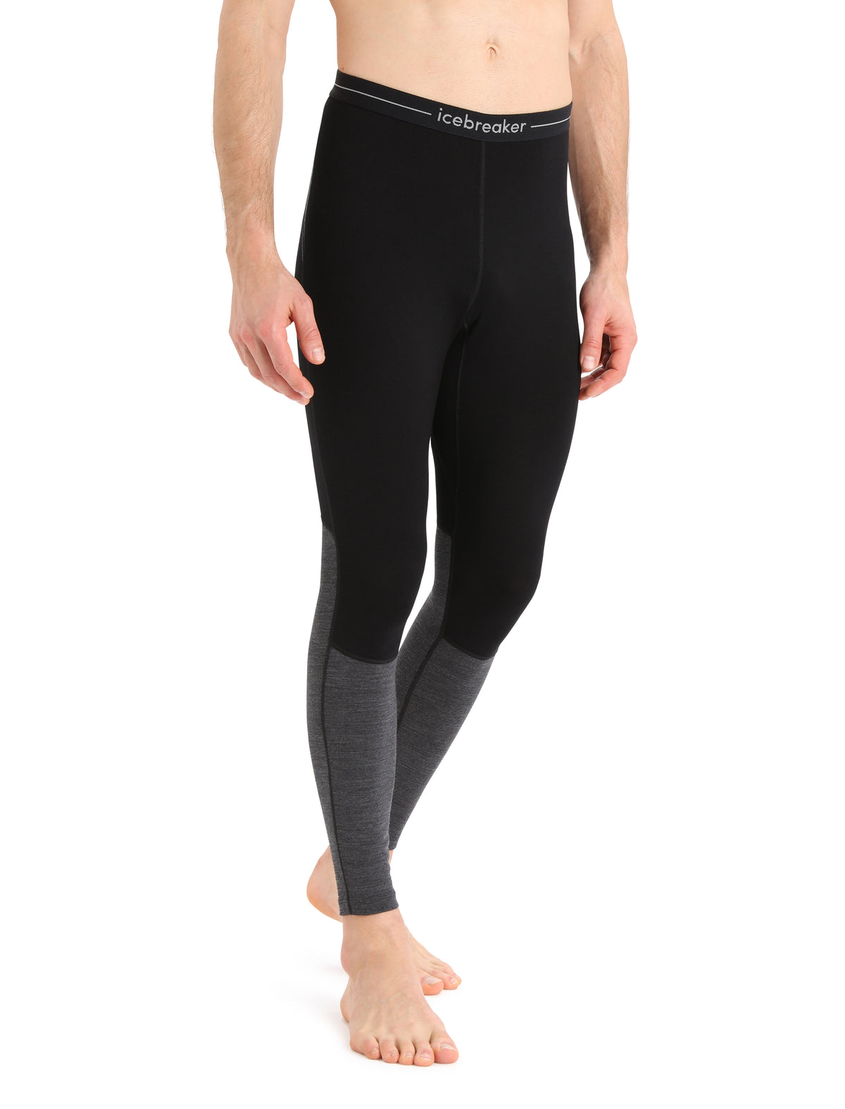 Men’s 260 ZoneKnit™ Thermal Leggings Black/Jet Heather - 1