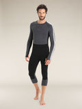 Men’s 260 ZoneKnit™ Long Sleeve Crew Thermal Top Jet Heather/Black - 4