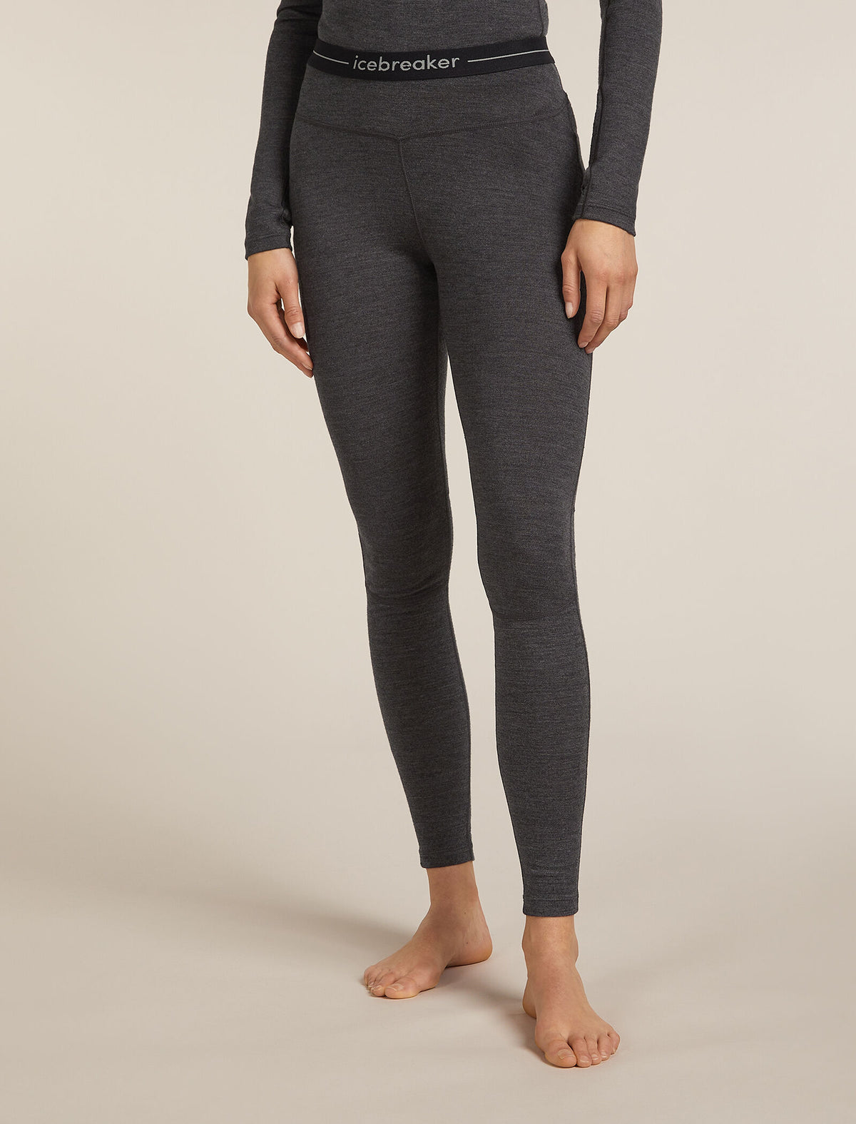 Women’s Merino 260 ZoneKnit™ Thermal Leggings Jet Hthr - 1