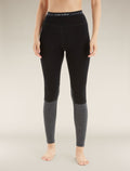 Women’s 260 ZoneKnit™ Thermal Leggings Black/Jet Heather - 1