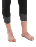 Men’s Merino 260 ZoneKnit™ 3/4 Thermal Leggings Black/Jet Heather - 4