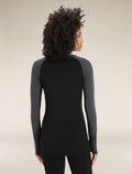 Women’s 260 ZoneKnit™ Long Sleeve Crew Thermal Top Jet Heather/Black - 3