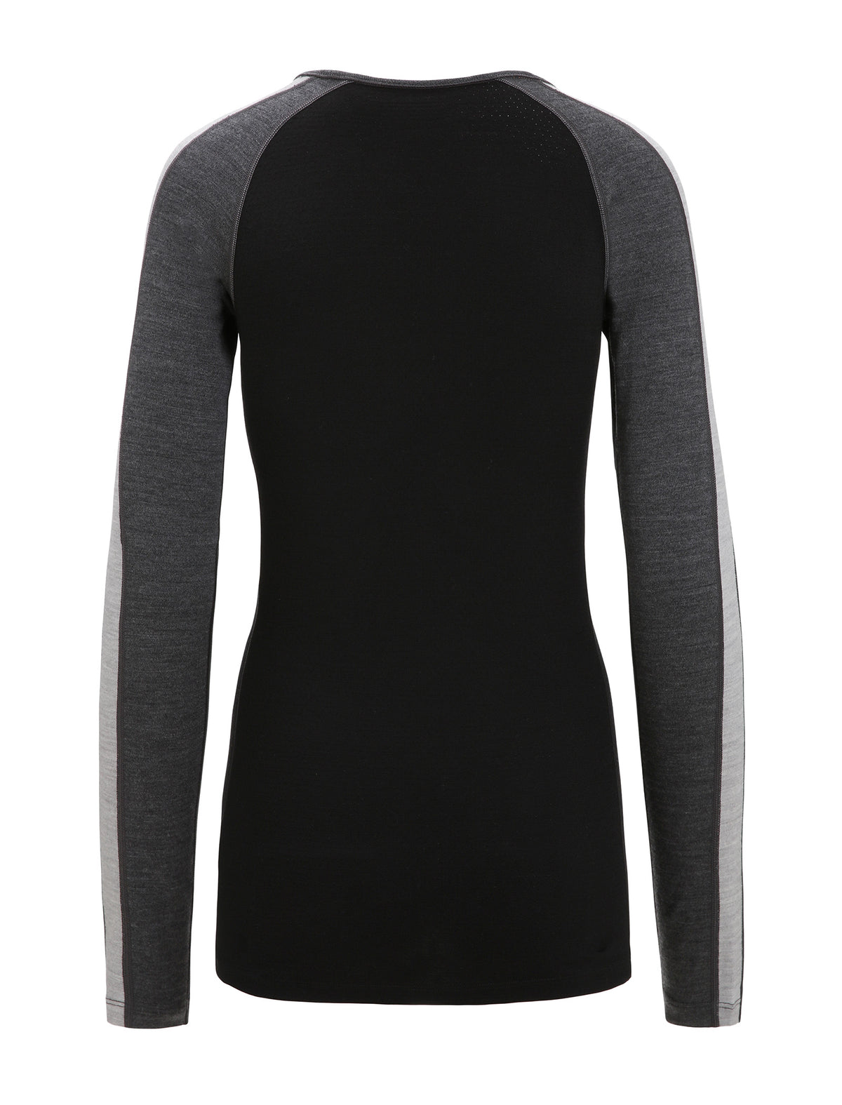 Women’s 260 ZoneKnit™ Long Sleeve Crew Thermal Top Jet Heather/Black - 9