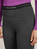 Women’s Merino 260 ZoneKnit™ 3/4 Thermal Leggings Jet hthr - 5