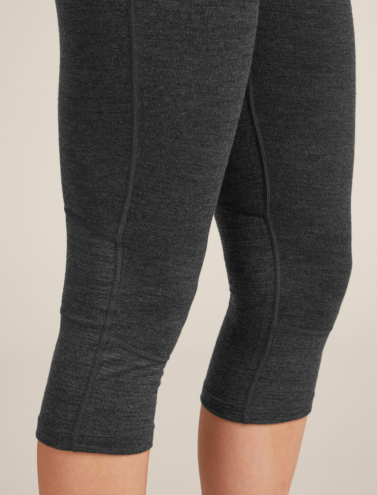 Women’s Merino 260 ZoneKnit™ 3/4 Thermal Leggings Jet hthr - 7