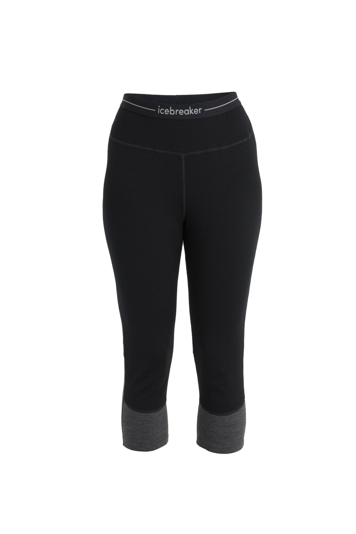Women’s Merino 260 ZoneKnit™ 3/4 Thermal Leggings Black/Jet Heather - 5