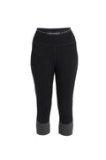 Women’s Merino 260 ZoneKnit™ 3/4 Thermal Leggings Black/Jet Heather - 7