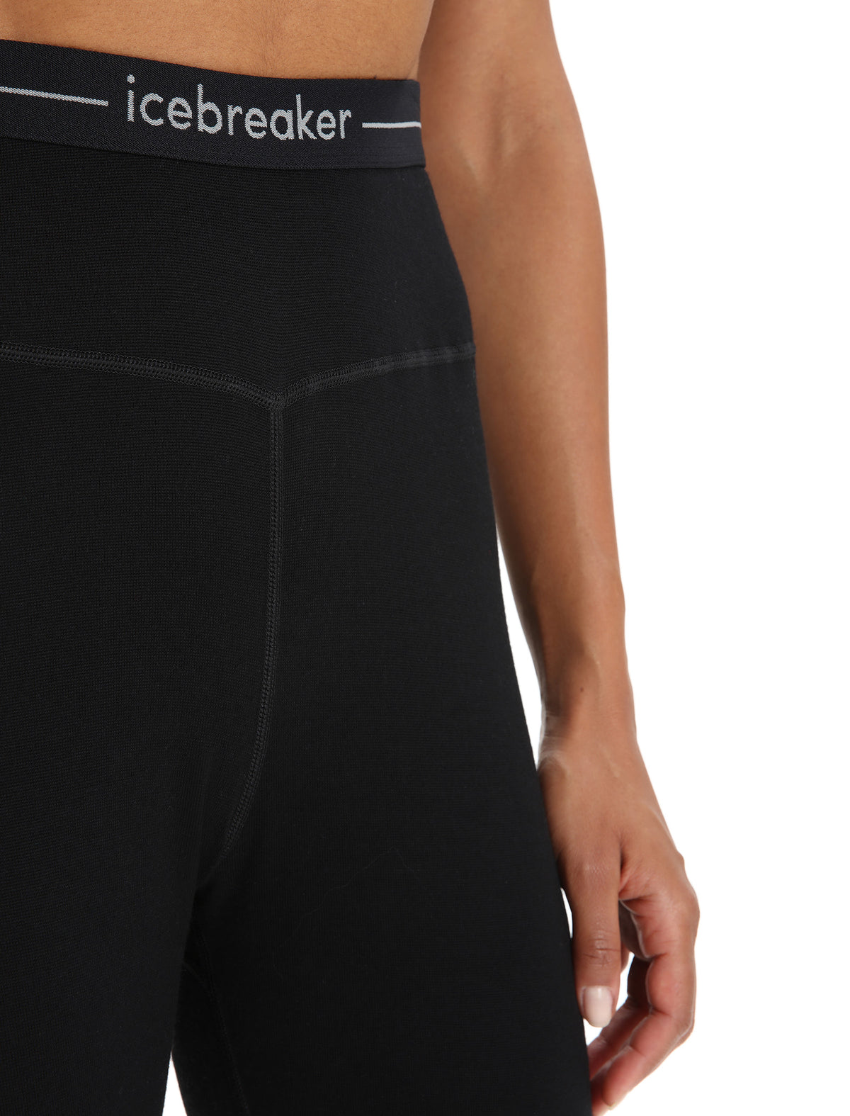 Women’s Merino 260 ZoneKnit™ 3/4 Thermal Leggings Black/Jet Heather - 4