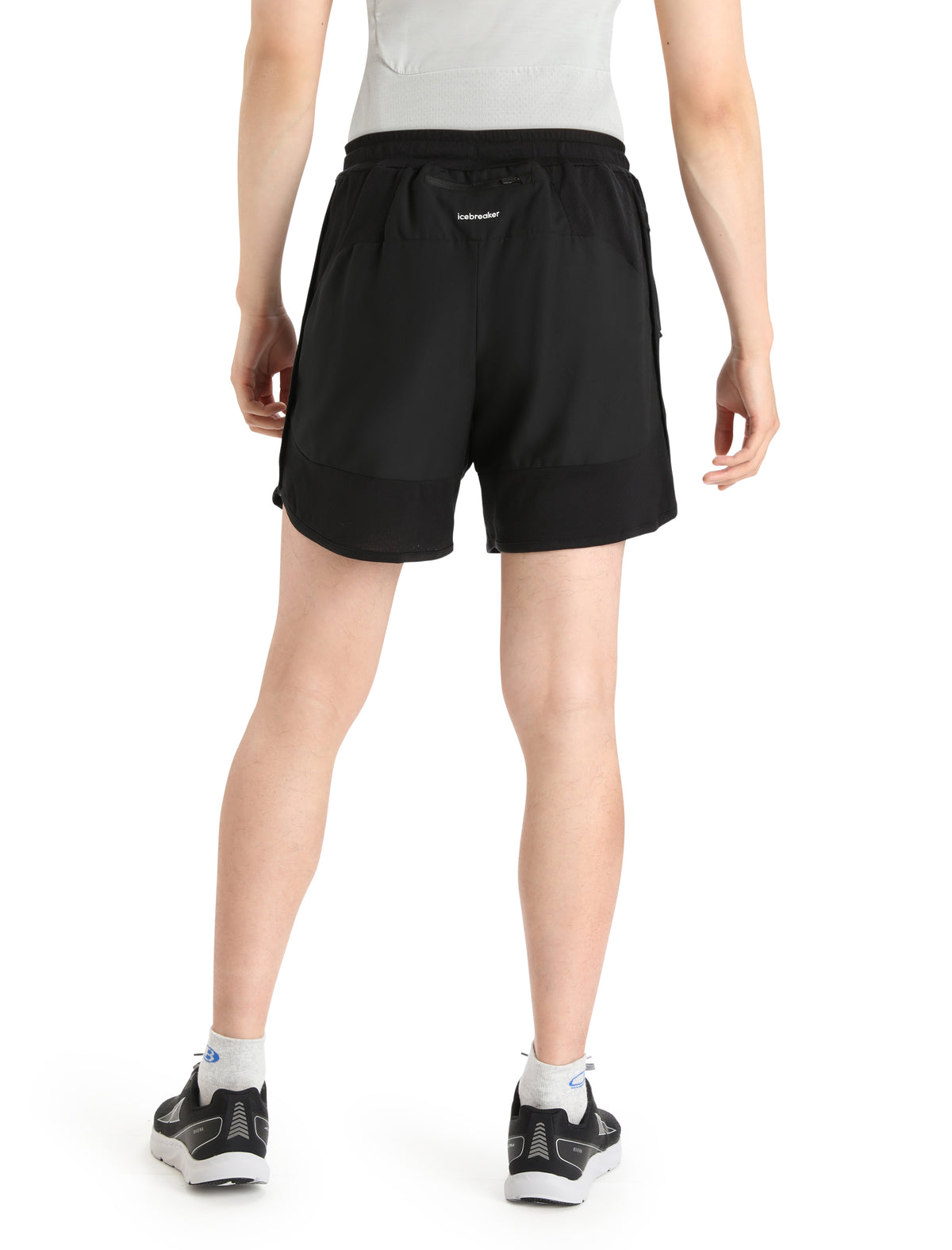 Men’s ZoneKnit™ Merino Blend Shorts Black - 2