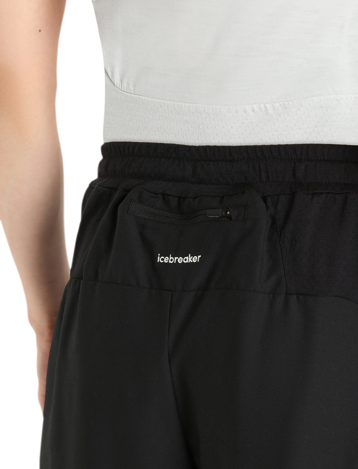 Men’s ZoneKnit™ Merino Blend Shorts Black - 6