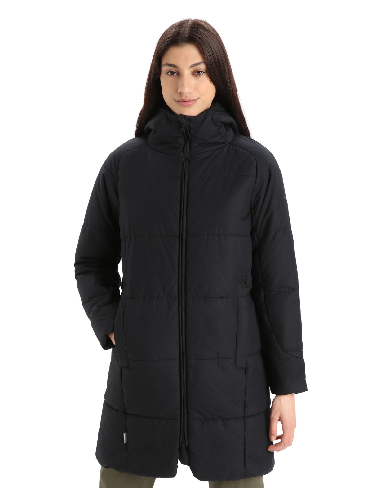 Women’s MerinoLoft™ Collingwood II 3Q Hooded Jacket Black - 1
