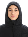 Women’s MerinoLoft™ Collingwood II 3Q Hooded Jacket Black - 6