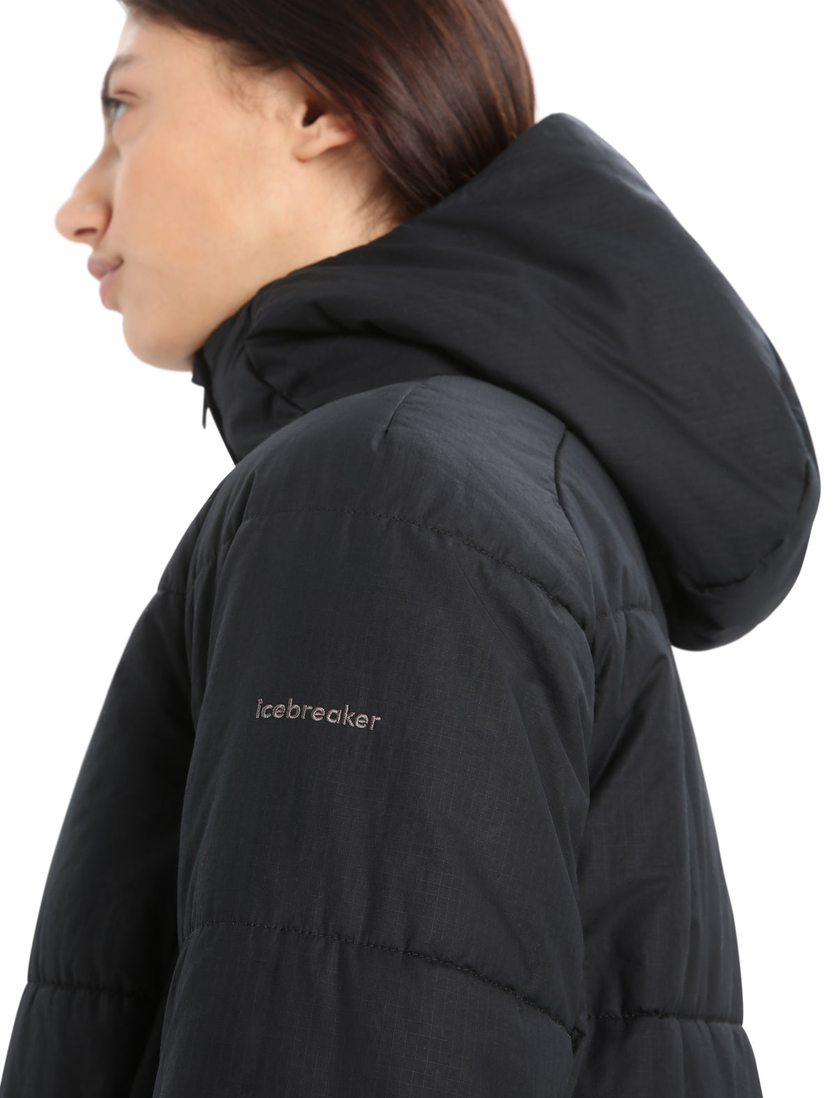Women’s MerinoLoft™ Collingwood II 3Q Hooded Jacket Black - 7