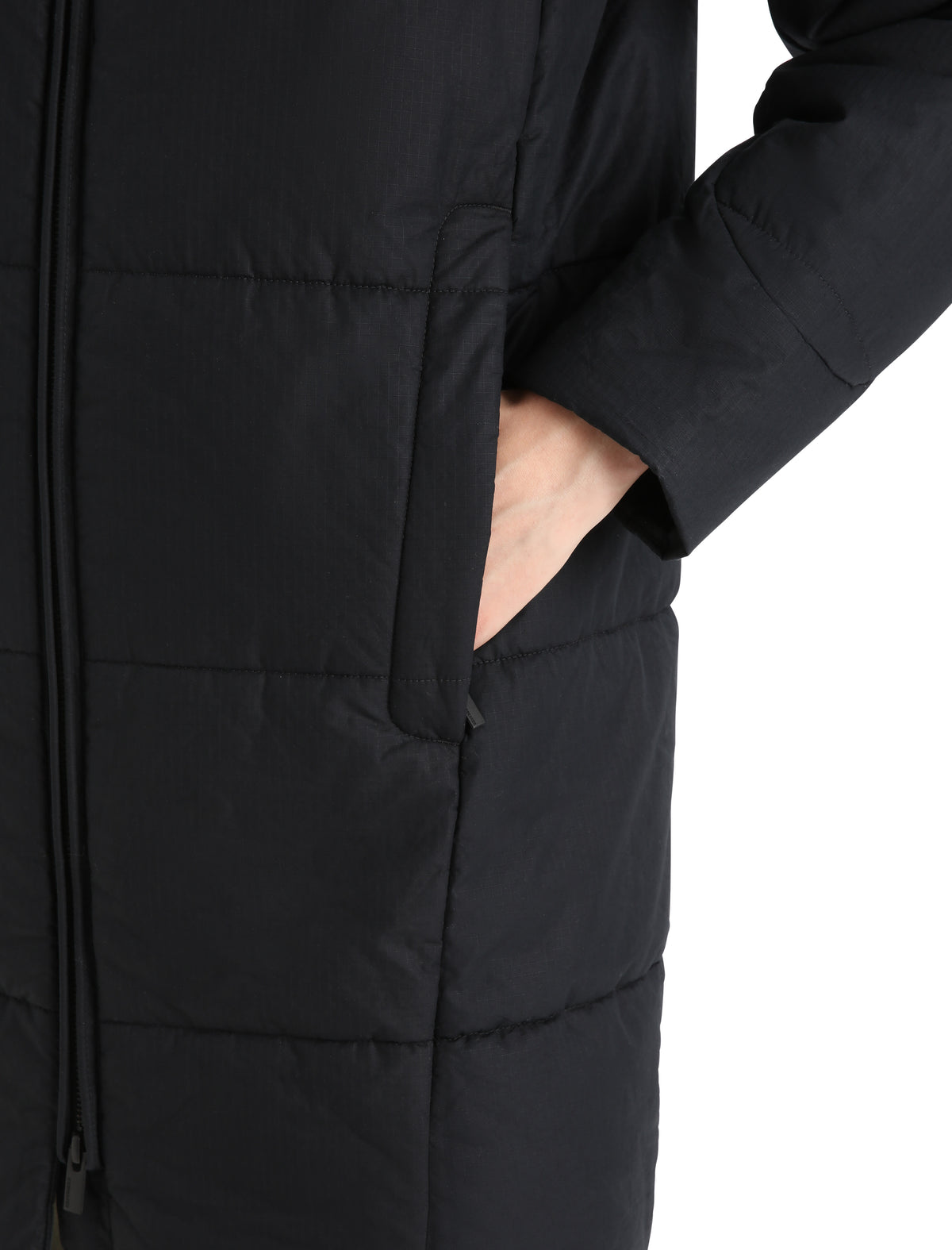 Women’s MerinoLoft™ Collingwood II 3Q Hooded Jacket Black - 8