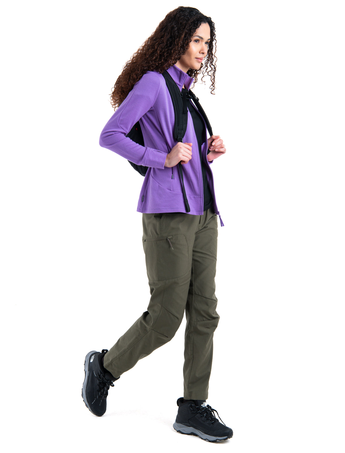 Women’s 15.5 MerinoFine™ Jersey Short Sleeve T-Shirt Black - 4