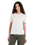 Women’s 15.5 MerinoFine™ Jersey Short Sleeve T-Shirt Chalk - 1