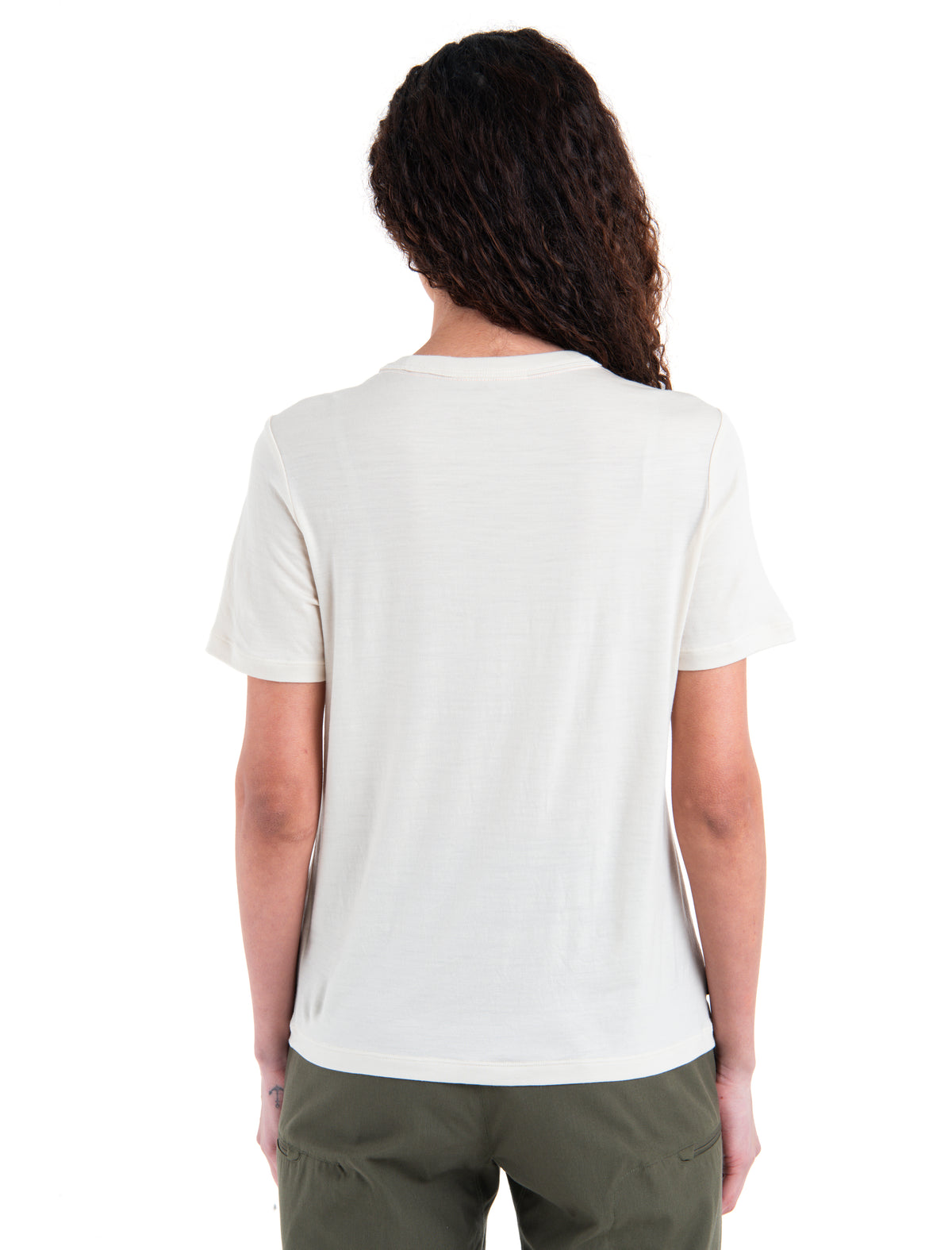 Women’s 15.5 MerinoFine™ Jersey Short Sleeve T-Shirt Chalk - 2