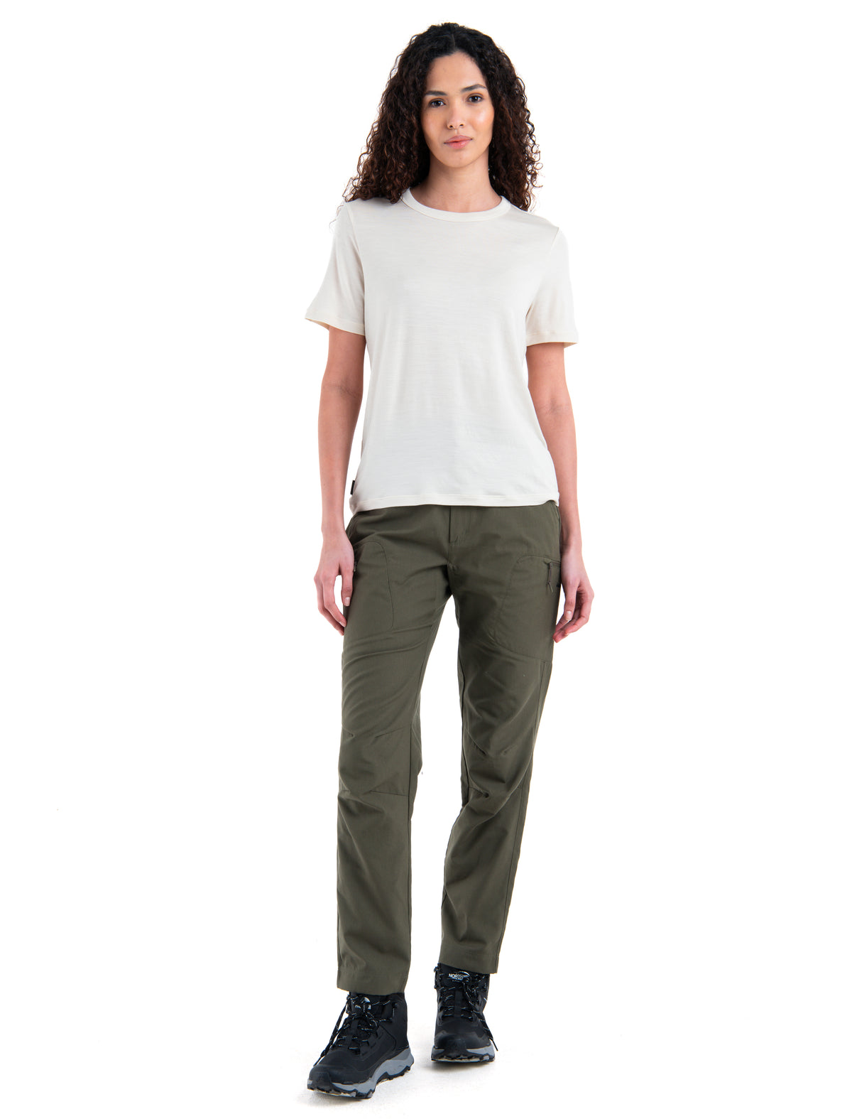 Women’s 15.5 MerinoFine™ Jersey Short Sleeve T-Shirt Chalk - 3