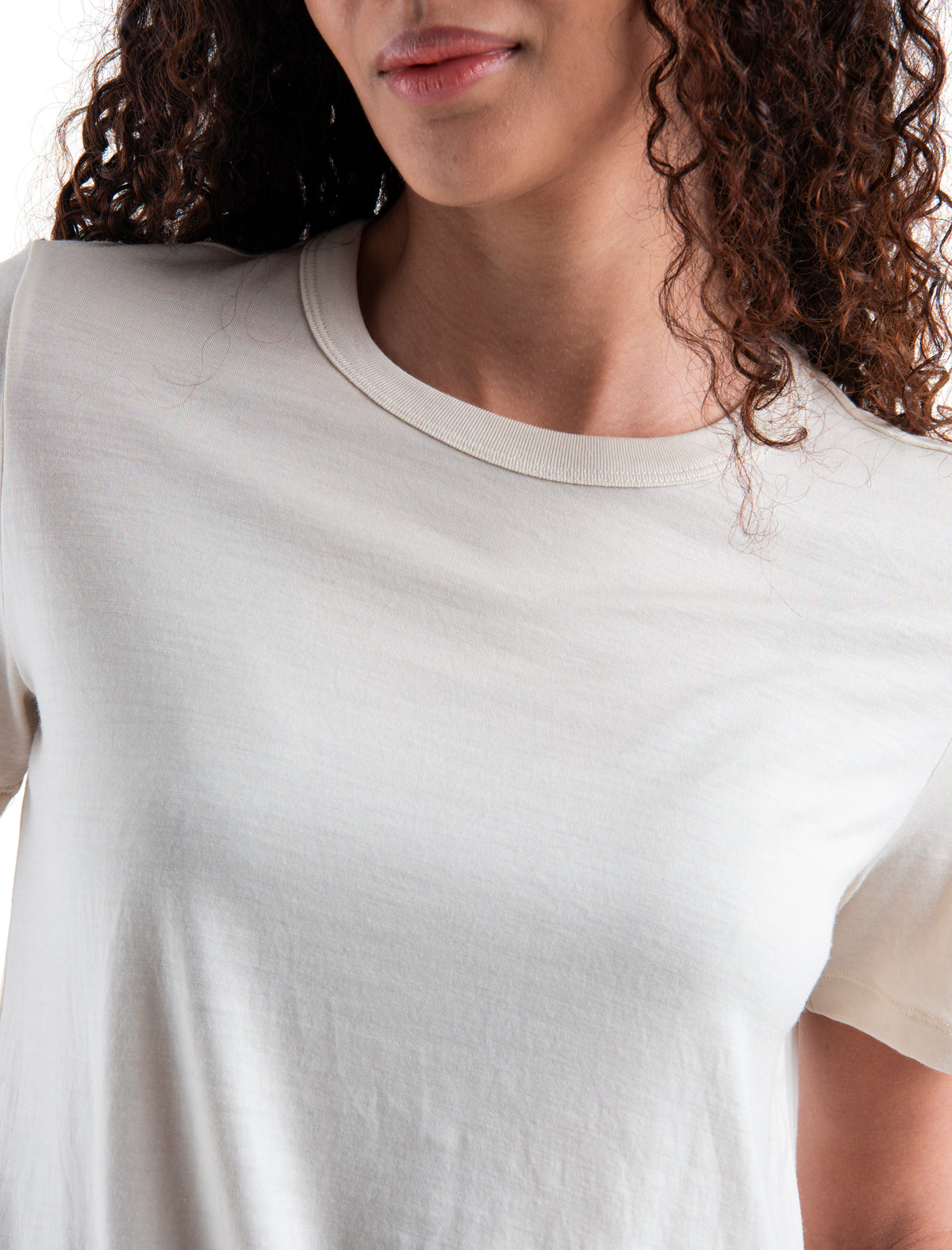 Women’s 15.5 MerinoFine™ Jersey Short Sleeve T-Shirt Chalk - 5