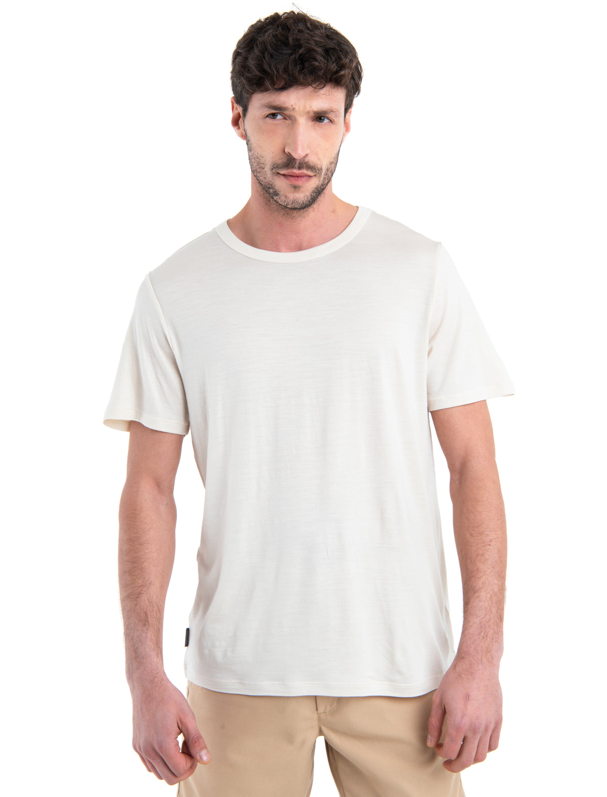 Men’s 15.5 MerinoFine™ Jersey Short Sleeve T-Shirt Chalk - 1